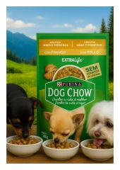 DOG CHOW SACHE EXTRA LIFE - Nestle